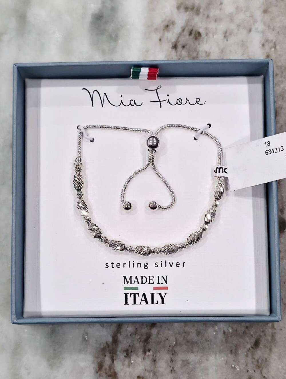 Mia Fiore | Sterling Silver Twisted Chain Bracelet
